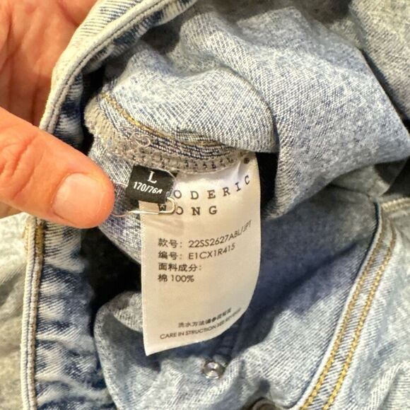 Roderic Wong extra wide leg jeans - Picture 3 of 5